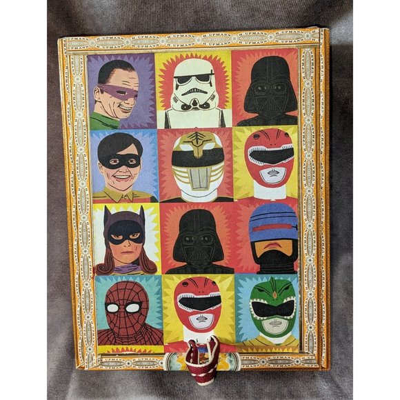 Rachel W Scifi Comic Art Upcycled Cigar Box - Picture 1 of 6